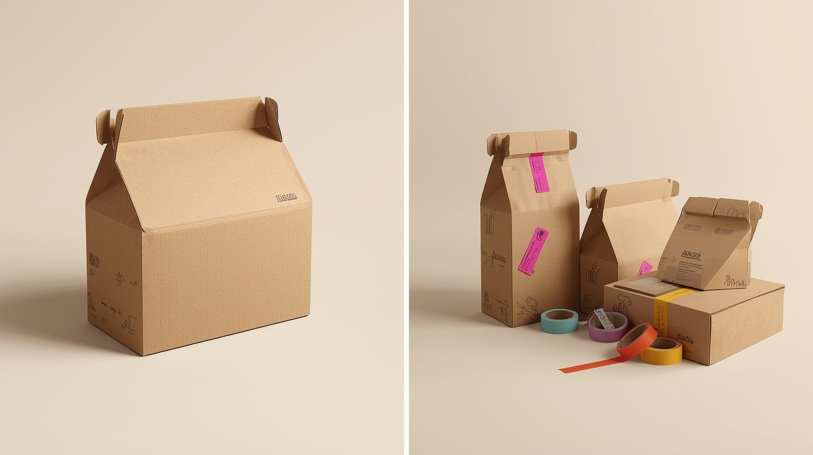 Kraft Mailer Boxes - Image 3